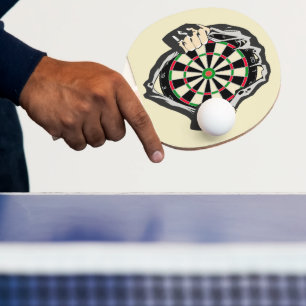 Pala De Ping Pong Avance hacia el Bullseye - Ultimate Dartboard