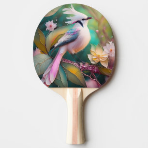 Pala De Ping Pong Ave de Rubor con cresta blanca Jay Fantasy