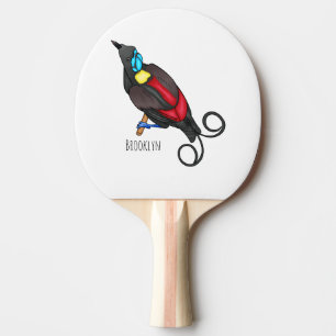 Pala De Ping Pong ave del paraíso de Wilson dibujo animado