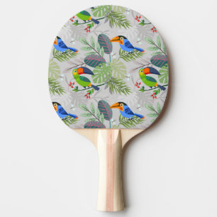 Pala De Ping Pong Ave Táctil, Patrón de Pentágonos, Acuarelas