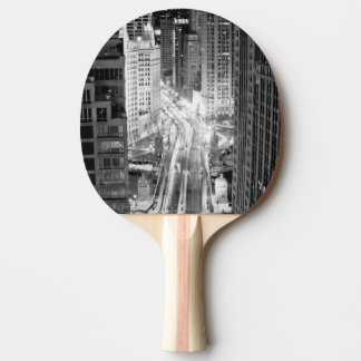 Pala De Ping Pong Avenida del norte de Michigan en Chicago después