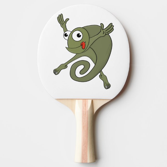 Pala De Ping Pong Awesome Chameleon (Anverso)