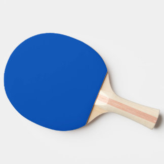 PALA DE PING PONG AZUL DE TINTA SÓLIDA