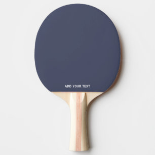 Pala De Ping Pong Azul Gris Pizarra de Moda - Paleta de Ping Pong Pe
