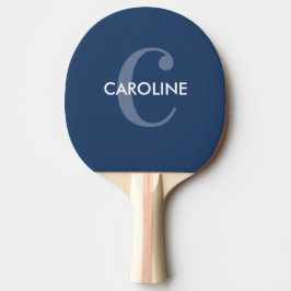 Pala De Ping Pong Azul marino básico clásico moderno
