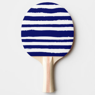 Pala De Ping Pong Azul Marino Rayado