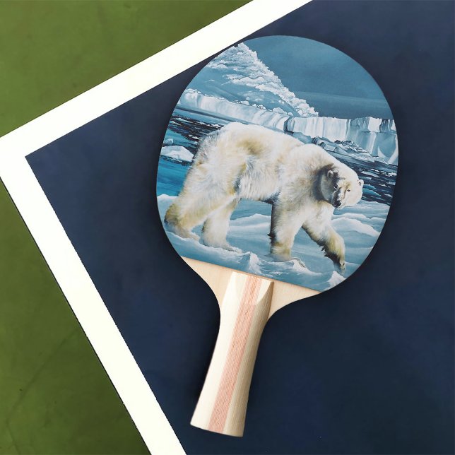Pala De Ping Pong Azul polar ártico (Subido por el creador)