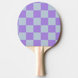 Pala De Ping Pong Azul y lavanda suaves y bajo control