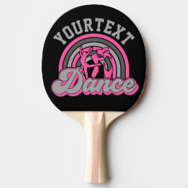 Pala De Ping Pong Bailarín de ballet AGREGAR TEXTO Grabador de baile