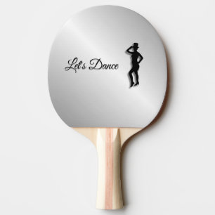 Pala De Ping Pong Bailarina de Tap Vamos a bailar