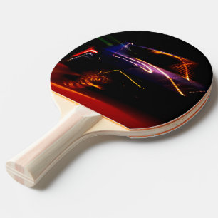 Pala De Ping Pong baile de auto púrpura