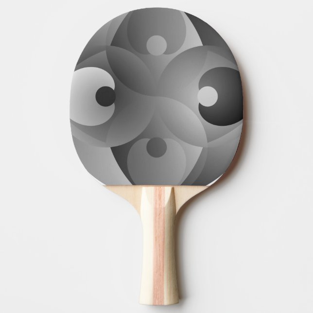 Pala De Ping Pong Balance B/W por Kenneth Yoncich (Anverso)