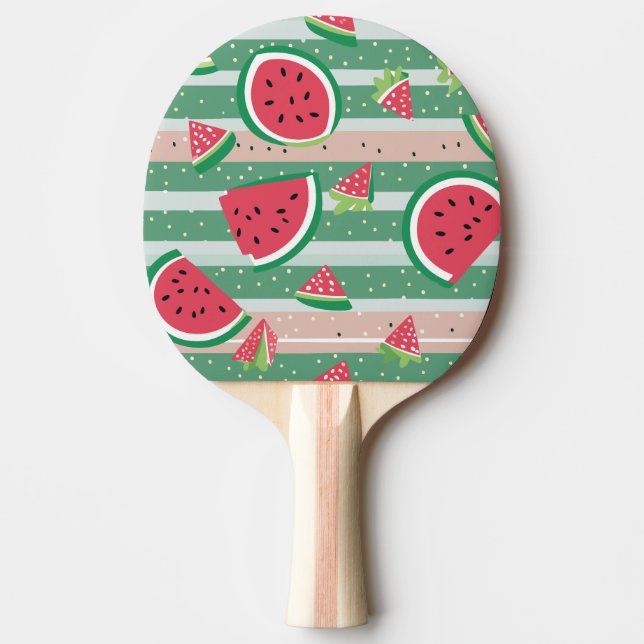 Pala De Ping Pong Baldosas de sandía (Anverso)
