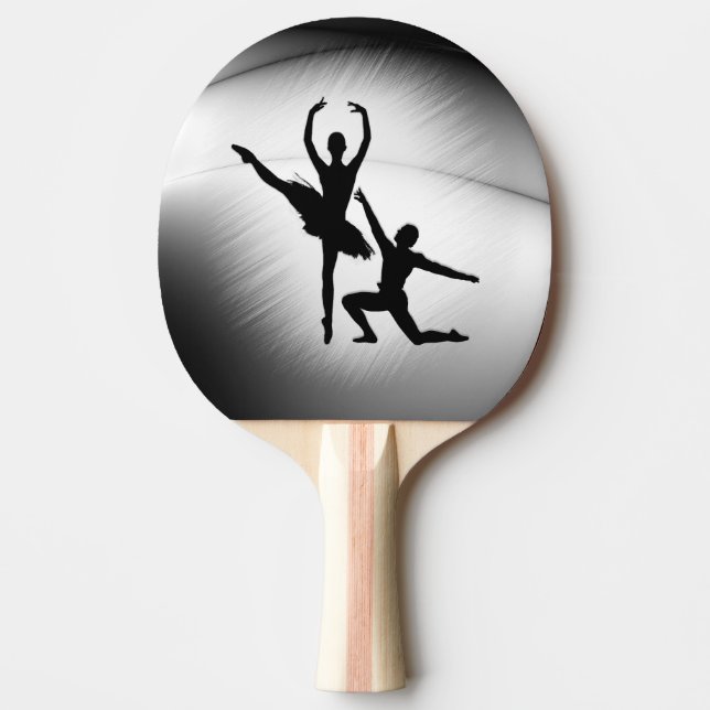 Pala De Ping Pong Ballet Pareja Danza (Anverso)