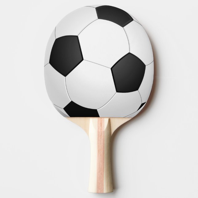 Pala De Ping Pong Balón de fútbol (Anverso)