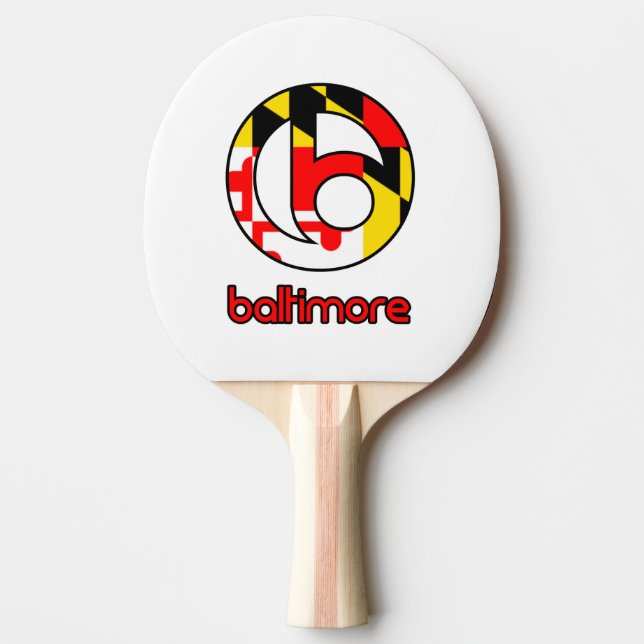Pala De Ping Pong Baltimore (Anverso)