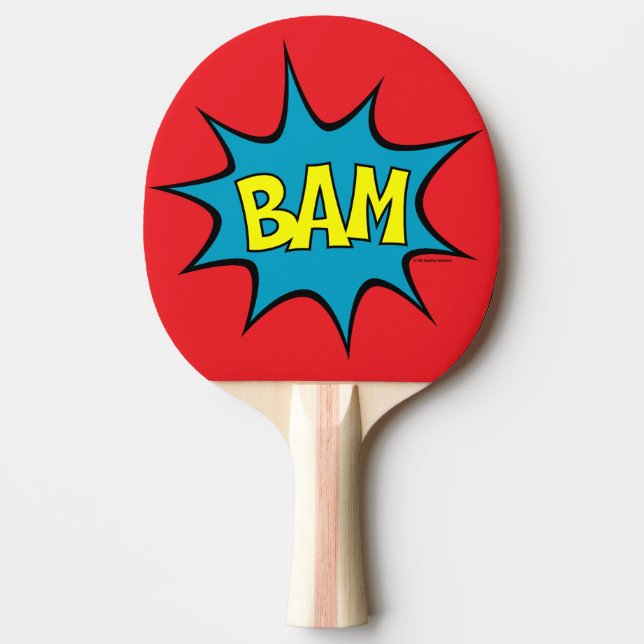 Pala De Ping Pong ¡Bam! (Anverso)