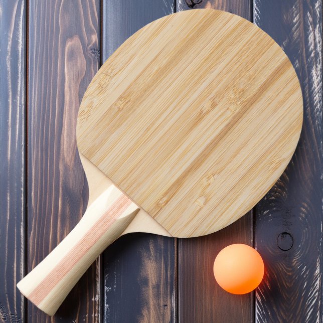 Pala De Ping Pong Bambú blanco (Subido por el creador)