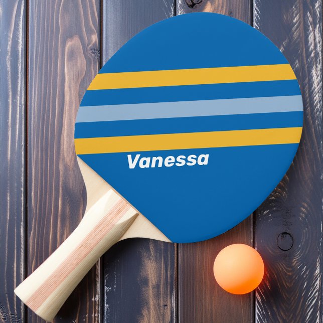Pala De Ping Pong Bandas costeras con nombre (Subido por el creador)