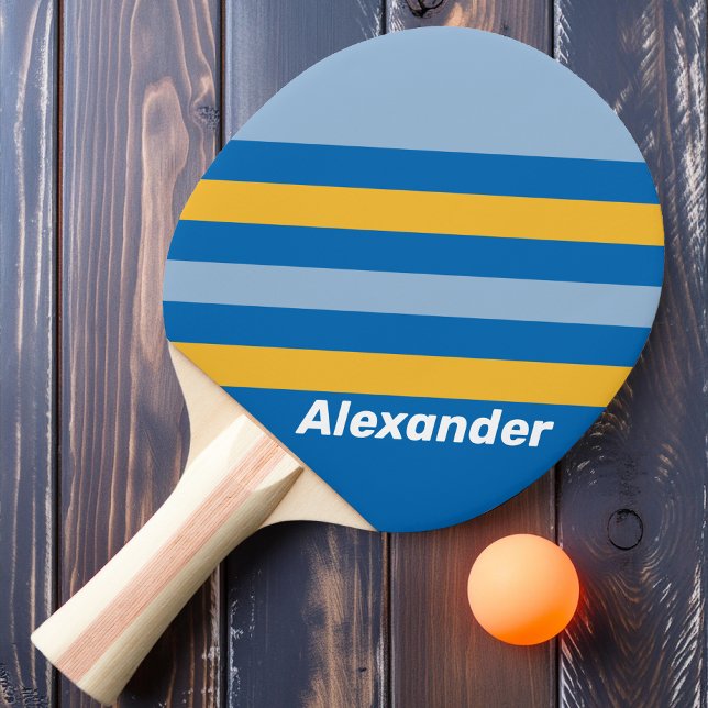 Pala De Ping Pong Bandas marinas deportivas con nombre (Subido por el creador)