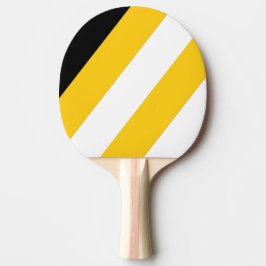Pala De Ping Pong Bandas negritas nostálgicas de abejorro
