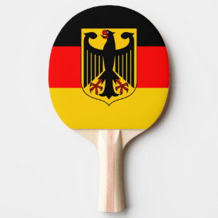 Pala De Ping Pong Bandera de Alemania