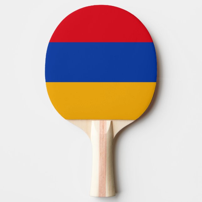 Pala De Ping Pong Bandera de Armenia (Anverso)