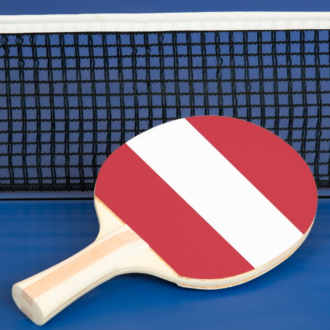 Pala De Ping Pong Bandera de Austria (in situ)