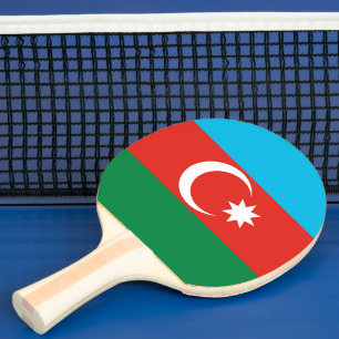 Pala De Ping Pong Bandera de Azerbaiyán
