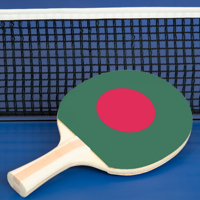 Pala De Ping Pong Bandera de Bangladesh (in situ)