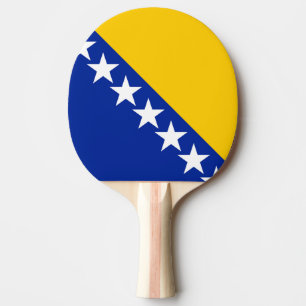 Pala De Ping Pong Bandera de Bosnia y Herzegovina
