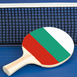 Pala De Ping Pong Bandera de Bulgaria