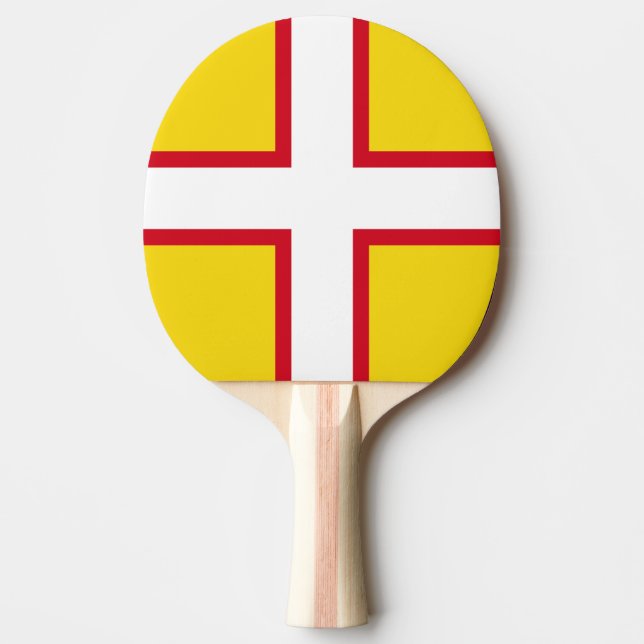 Pala De Ping Pong Bandera de Dorset (Anverso)
