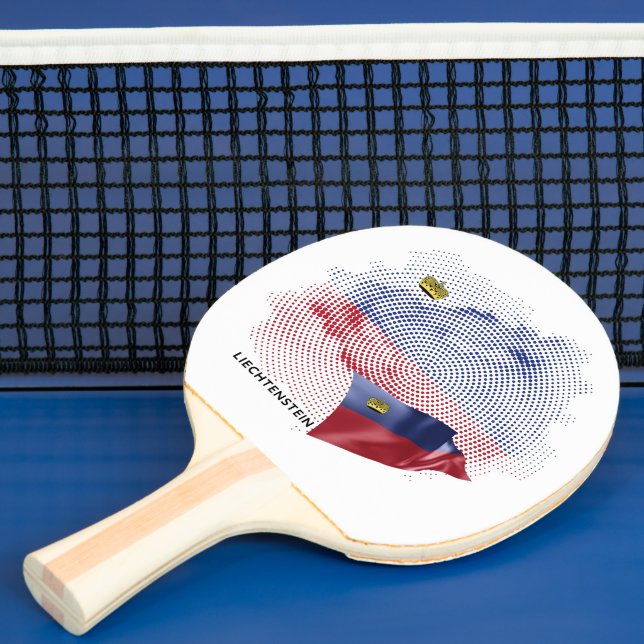 Pala De Ping Pong bandera de EE. UU. (in situ)