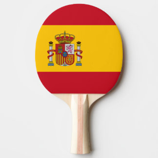 Pala De Ping Pong Bandera de España