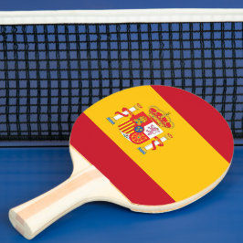 Pala De Ping Pong Bandera de España