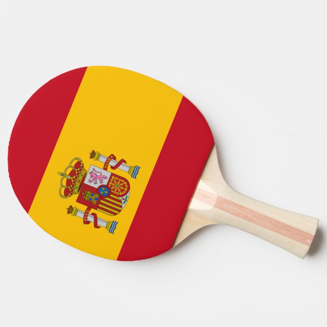 Pala De Ping Pong Bandera de España
