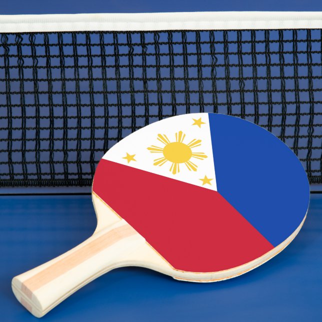Pala De Ping Pong Bandera de Filipinas (in situ)