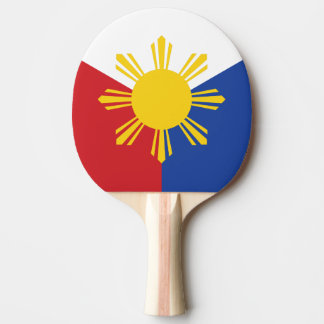 Pala De Ping Pong Bandera de Filipinas