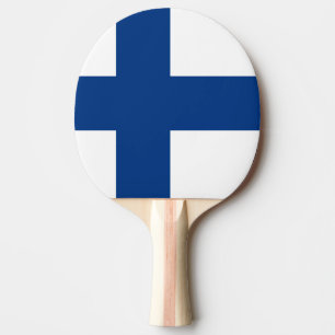 Pala De Ping Pong Bandera de Finlandia