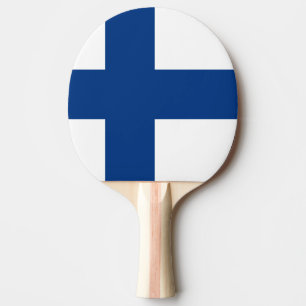 Pala De Ping Pong Bandera de Finlandia