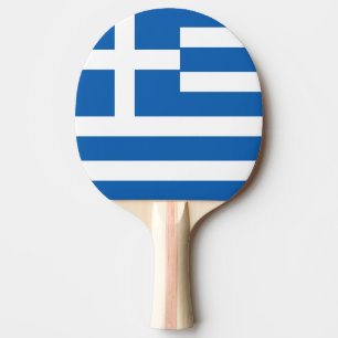 Pala De Ping Pong Bandera de Grecia