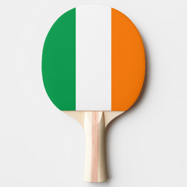 Pala De Ping Pong Bandera de Irlanda (Anverso)