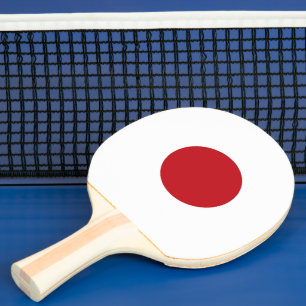 Pala De Ping Pong Bandera de Japón