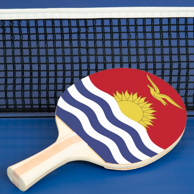Pala De Ping Pong Bandera de Kiribati (in situ)