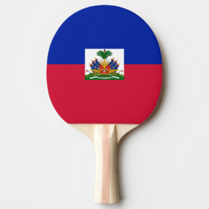 Pala De Ping Pong Bandera de la paleta del ping-pong de Haití