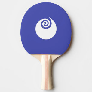 Pala De Ping Pong Bandera de la prefectura de Ibaraki, Japón