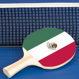 Pala De Ping Pong Bandera de México