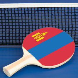 Pala De Ping Pong Bandera de Mongolia
