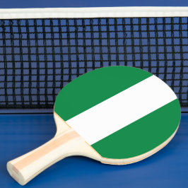 Pala De Ping Pong Bandera de Nigeria